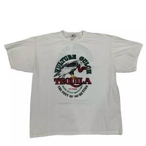 Vintage 80s VULTURE GULCH TEQUILA Death Valley Distillery T-Shirt Sz OS(XL)
